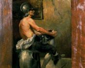 伊格纳西奥 狄亚兹 奥拉诺 : Soldado sentado